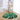 Modern Green Leaf Shaped Area Rug