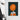 Orange Fashion on Female Art Model Canvas
