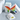 Rainbow Trash Can With Swing Top