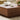 Retro Wood Coffee Table in Brown and Black