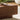 Retro Wood Coffee Table in Brown and Black