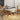 a row boat solid wood coffee table looking stylish in a living area