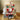 Christmas Resin Santa Claus Tray Statue