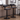 Walnut Bentwood Upholstered Swivel Bar Stool