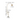 Modern Glass Shade Arc Floor Lamp