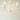 Vintage White Wrought Iron Crystal Chandelier