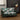 Vintage Loveseat with Floral and Leather Fabric