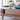 Wooden Coffee Table with Sliding Rail Doors