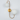 Modern White Globe 2-Light Wall Sconce