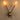 Elongated Brass & Black Retro Rotating Torch Wall Sconce