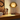 Glass Gold Globe 1-Light Table Lamp