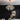 Contemporary Glass Chandelier in Brass