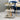 Rectangular Rolling Bar Cart