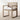 Modern Solid Wood Open Back Dining Chair