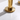 Gold Aerated Spout Widespread Bathroom Faucet
