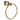 Luxurious Crystal Round Towel Ring