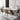 White Curved Corners Marble Dining Table