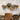 Metal, Bamboo. Wood wall accent