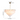 Contemporary White Glass Chandelier