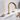 Gold Aerated Spout Widespread Bathroom Faucet