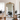 Golden Carved Arched Wooden Floor Mirror