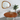Cobblestone Shaped Wooden Asymmetrical Wall Mirror