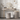 Modern Gray Marble Makeup Vanity