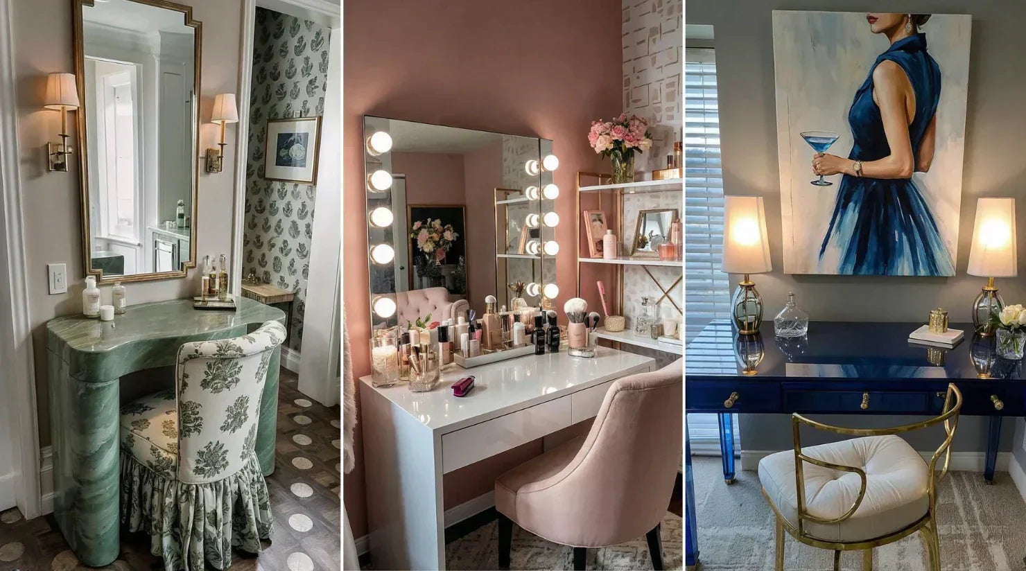 25 Beautiful Makeup Vanity Ideas to Inspire Your Space – CharmyDecor