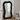 Nordic Black Irregular Floor Mirror