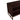 63" Brown Mango Wood TV Cabinet Console 