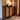 Wood Rattan 5-Tier Storage Shoe Cabinet