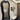 Nordic Black Irregular Floor Mirror
