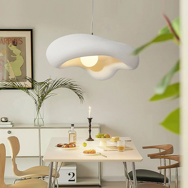 Nordic Irregular Polystyrene Pendant Light - Simple Design – CharmyDecor