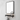 Black Aluminum Metal Framed Bathroom Mirror