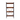 Ladder Brown Metal Frame Storage Bookshelf