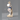 Long Hair Girl Figurine Floor Lamp