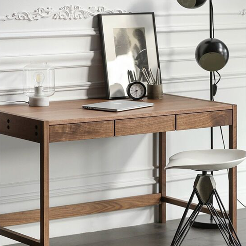 Loring writing desk sales walnut