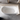 Matte White V-Groove Back-to-Wall Freestanding Bathtub