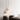 Cream Cement & Wood Pendant Light