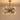 Gold LED Sputnik Semi-Flush Mount Light