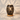 Black Patterned Decorative LED Table Lamp