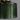 Green Glass Ripple Brass Wall Lamp