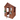 42" Golden Red Wooden Kids Playhouse