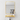 Golden Metal Framed Bathroom Mirror