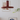 Red UFO Flying Saucer Pendant Light
