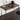 Simple Stainless Steel Black Walnut Desk