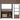 Simple Industrial Brown 4-Tier Bookshelf