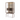 High-End Glass Stainless Steel Side Cabinet