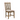 Weathered Oak Padded Dining Chair