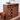 Modern Walnut Birchwood Storage Cabinet